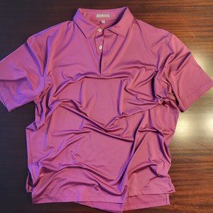 Peter Millar - Summer Comfort Polo - Size L - Magenta